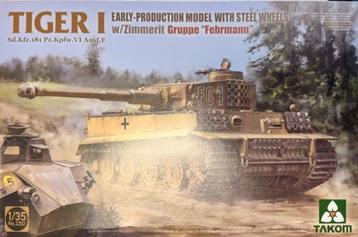 Coelianmodels, Takom, 2202, Tiger I Fehrmann, 1/35, € 44,99 beschikbaar voor biedingen
