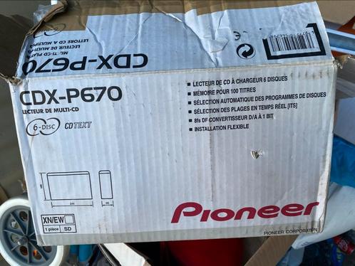 Pioneer cdx -p670 (ex-demo)., Auto diversen, Autoradio's, Zo goed als nieuw, Ophalen