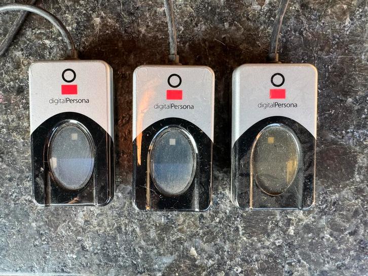 DigitalPersona U.are.U 4500 USB vingerafdrukscanner, Computers en Software, Scanners, Zo goed als nieuw, Ophalen