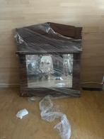 Spiegel met houten frame, Ophalen, Overige vormen, 75 tot 100 cm, Minder dan 100 cm