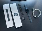 Apple Watch Series 8 45mm met accessoires, Apple Watch ⌚️, Zwart, IOS, Ophalen of Verzenden