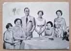 Ansichtkaart Koninklijke familie 1958, Verzamelen, Koninklijk Huis en Royalty, Ophalen of Verzenden, Gebruikt, Nederland, Kaart, Foto of Prent