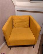 Ikea Ekerö mosterdgele fauteuil - gebruikt, Ophalen, Gebruikt, Eenpersoons, 75 tot 100 cm