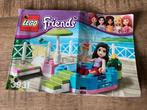 Lego Friends 3931 Emma’s zwembadje, Ophalen of Verzenden, Zo goed als nieuw, Complete set, Lego