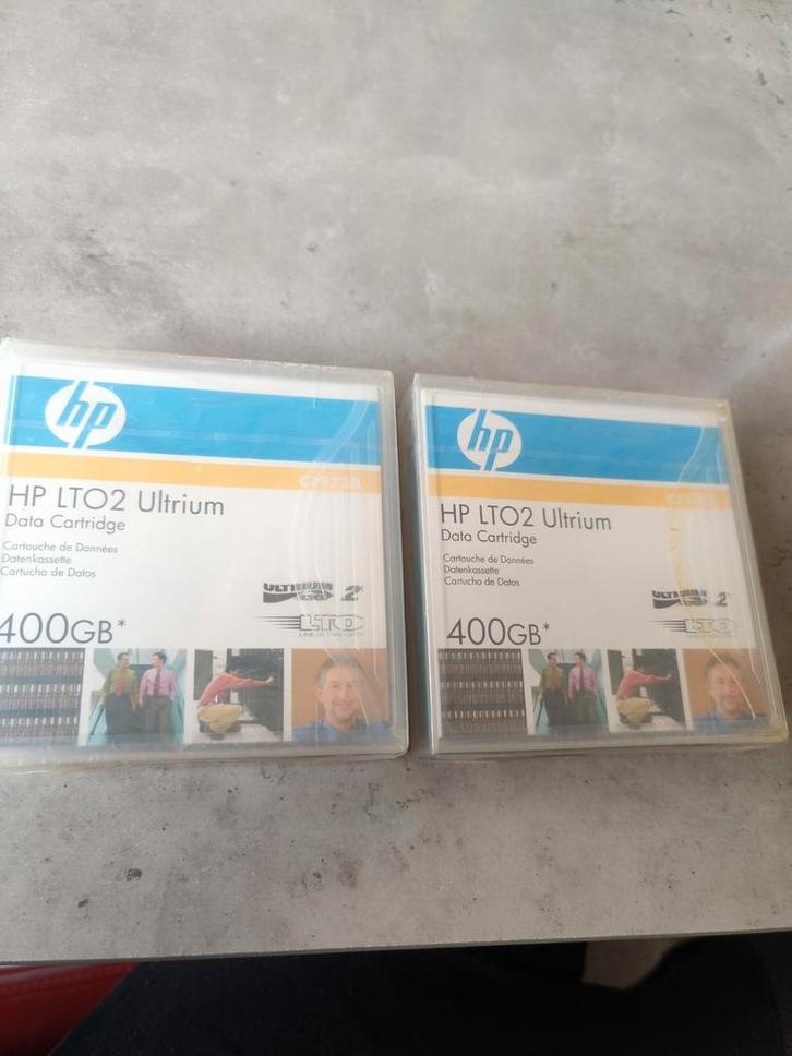 HP LTO2 Ultrium 400GB Datacartridge - Nieuwstaat, Computers en Software, Overige Computers en Software, Zo goed als nieuw, Ophalen of Verzenden