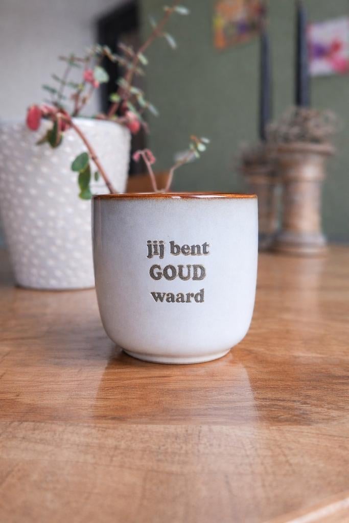 Gegraveerde mokken/bekers met persoonlijke tekst, Ophalen of Verzenden, Nieuw