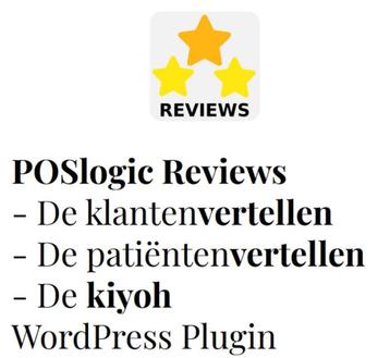poslogic reviews - klantenvertellen - patientenvertellen