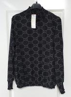 Top Blouse Antraciet 36 38 Turtle Nek Nieuw ( Jool ), Verzenden, Nieuw, Maat 36 (S), Grijs