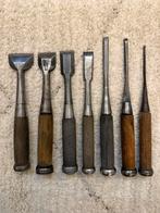 Japanse Beitels, Tataki Nomi Handgemaakt Houtbeitels Vintage, Ophalen of Verzenden, Gebruikt