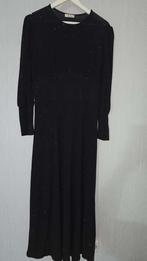 Elegante zwarte avondjurk / abiye, Maat 38/40 (M), Zwart, Ophalen of Verzenden, Zo goed als nieuw