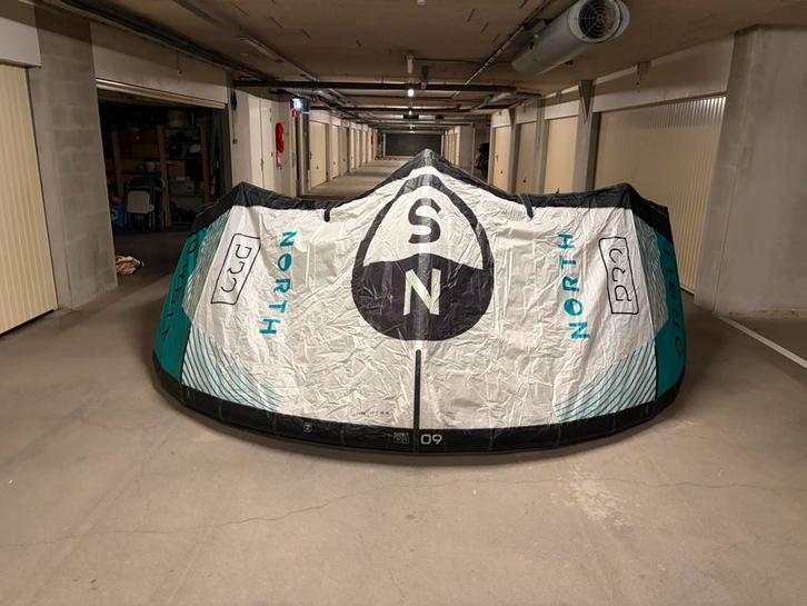 North Orbit Pro 2024 9m2, Watersport en Boten, Kitesurfen, Zo goed als nieuw, Geen board, Ophalen of Verzenden