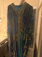Prachtige Marokkaanse Jurk te Koop, Kleding | Dames, Jurken, Maat 38/40 (M), Blauw, Ophalen of Verzenden, Zo goed als nieuw