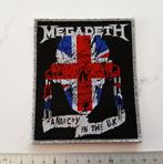 Megadeth limited edition anarchy in the U.K patch, Verzenden, Nieuw, Kleding