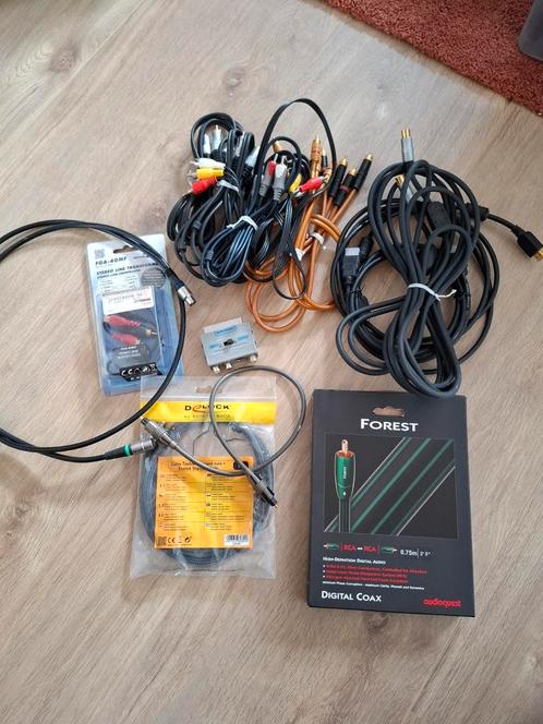 Muziekinstallatie kabels divers, Auto diversen, Autospeakers, Gebruikt, Ophalen of Verzenden