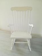 Schommelstoel, Huis en Inrichting, Stoelen, Ophalen, Wit, Zo goed als nieuw, Eén