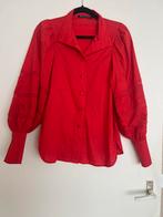 Expresso blouse rood borduursel ballonmouw Lonneke Nooteboom, Kleding | Dames, Blouses en Tunieken, Ophalen of Verzenden, Zo goed als nieuw