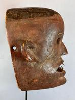 250888 Zeldzaam oud Afrikaans SUKUMA masker uit Tanzania, Antiek en Kunst, Ophalen of Verzenden