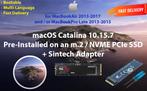 Catalina 10.15.7 Voor-Geïnstalleerde m.2 NVME SSD+Adapter, Computers en Software, Besturingssoftware, Nieuw, MacOS, Ophalen of Verzenden
