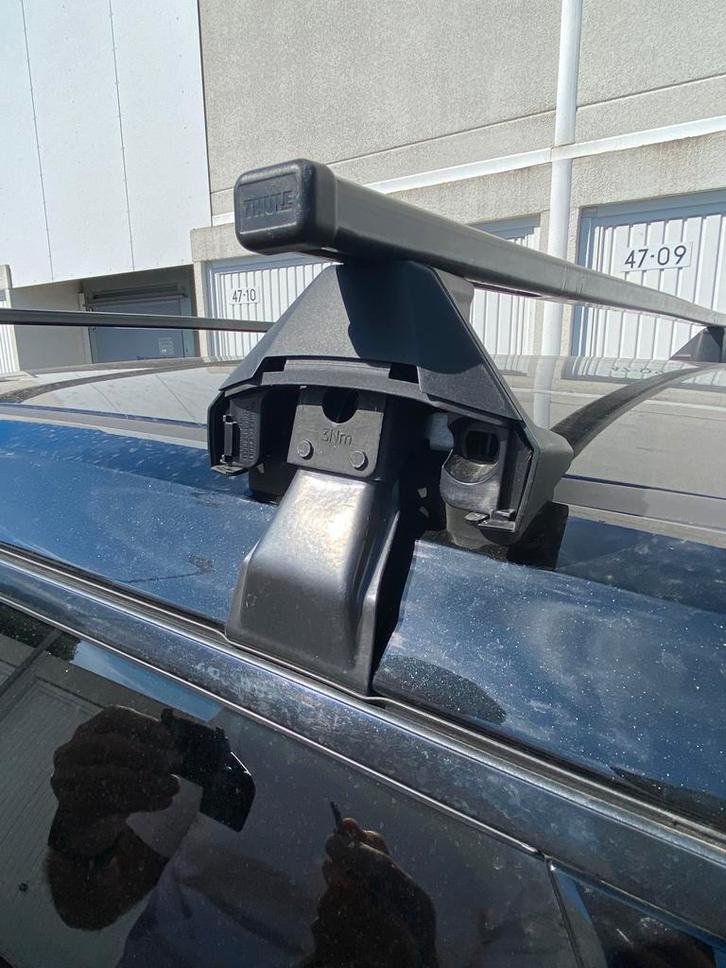 Thule Squarebar dakdrager, geschikt voor Kia EV 6  Gebruikt, Auto diversen, Dakdragers, Gebruikt, Ophalen