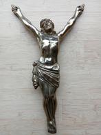 Corpus Christi in metaal 39cm, Ophalen of Verzenden, Gebruikt, Christendom | Katholiek