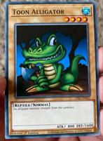 Yu-Gi-Oh! Toon Alligator LDS1 1st Edition !, Hobby en Vrije tijd, Verzenden, Zo goed als nieuw, Losse kaart