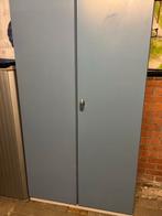 Gispen Metalen Kast met Deuren, Gebruikt, Meerdere deuren, Metaal, 150 tot 200 cm