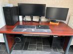 Groot bureau - 180x90x73 cm, Huis en Inrichting, Bureaus, Ophalen, Gebruikt, Bureau