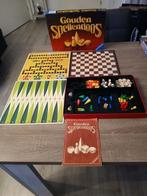 Gouden spellendoos, Hobby en Vrije tijd, Gezelschapsspellen | Bordspellen, Een of twee spelers, Ophalen of Verzenden, Zo goed als nieuw