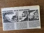 Heer Bommel en de Wezelkennis, (knipsel krant), BV095h, Verzamelen, Tijdschriften, Kranten en Knipsels, Ophalen of Verzenden, 1980 tot heden