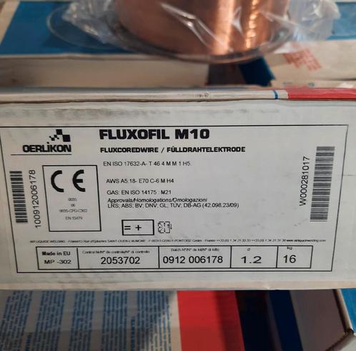 Lasdraad OERLIKON FLUXOFIL M10 1.2MM 16KG (B300) W000281017, Zakelijke goederen, Machines en Bouw | Metaalbewerking, Ophalen of Verzenden