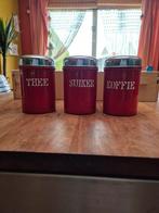 Oude emaille voorraadbussen, Antiek en Kunst, Antiek | Emaille, Ophalen of Verzenden