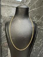 Prachtige 14k gouden vossenstaart ketting, Ophalen of Verzenden, Nieuw, Goud, Verstelbaar