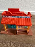 Vintage Fisher Price Boerderij Western Town Gratis, Ophalen of Verzenden, Gebruikt, Poppenhuis