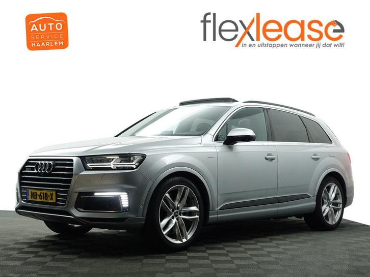 Audi Q7 3.0 TDI e-tron Quattro S Line+ Aut- Panoramadak, Sfe, Auto's, Audi, Bedrijf, Te koop, Q7, 360° camera, 4x4, ABS, Achteruitrijcamera