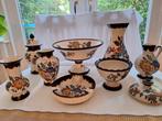 flora gouda plateel holland handwerk set van 8, Ophalen