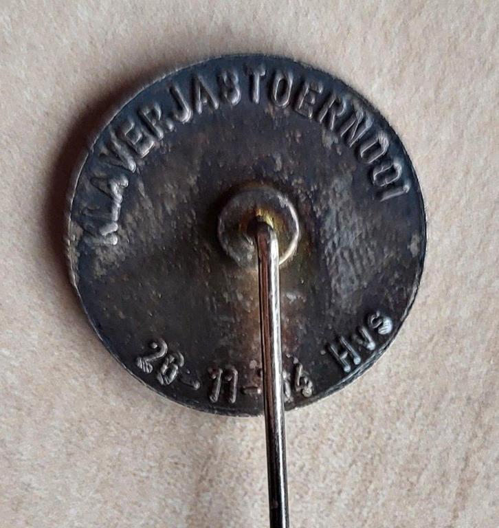 NS Klaverjas Toernooi Hvs speldje speldje, Verzamelen, Speldjes, Pins en Buttons, Gebruikt, Speldje of Pin, Overige onderwerpen