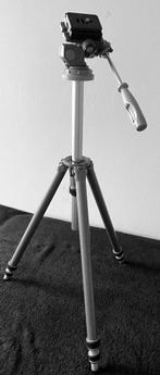 Vintage Gitzo statief met kop, Ophalen, Gebruikt, Driepoot, 150 tot 175 cm