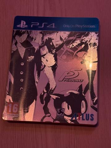 Persona 5 - Steelbook Launch Edition beschikbaar voor biedingen
