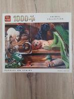 *** honden puzzel 1.000 stukjes ***, Ophalen of Verzenden, 500 t/m 1500 stukjes, Zo goed als nieuw, Legpuzzel