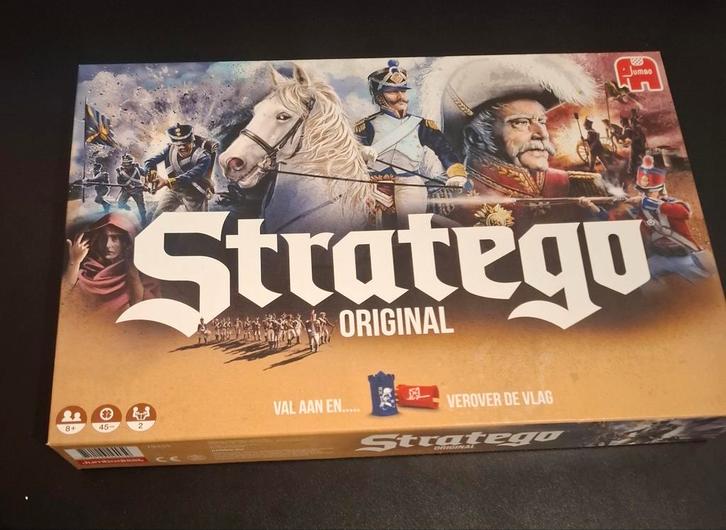 Stratego Original, Hobby en Vrije tijd, Gezelschapsspellen | Bordspellen, Zo goed als nieuw, Een of twee spelers, Ophalen