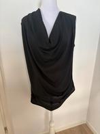 Zwarte [QUESTION?] top - maat 42/XL, Zwart, Maat 42/44 (L), Ophalen of Verzenden, Zo goed als nieuw