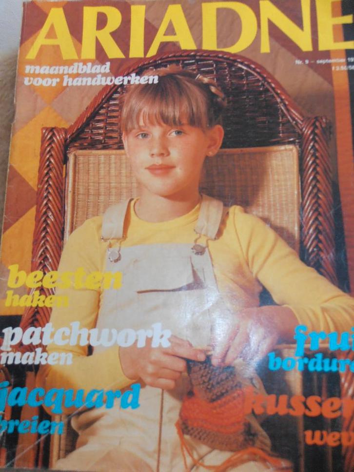 Ariadne handwerken september 1978, Boeken, Hobby en Vrije tijd, Zo goed als nieuw, Breien en Haken, Ophalen of Verzenden