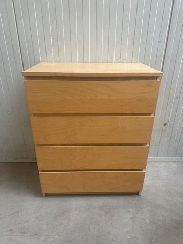 Ikea malm 4 ladekast te koop