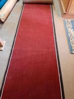 Rode loper, wol. 70 cm breed 14 meter lang, Huis en Inrichting, Stoffering | Tapijten en Kleden, Ophalen, 200 cm of meer, 50 tot 100 cm