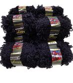Scheepjeswol Loopy zwart - 50 bol Voor geluste wol, Hobby en Vrije tijd, Breien en Haken, Nieuw, Breien of Haken, Wol of Garen