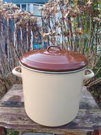 Vintage Emaille ketel met Deksel, Ophalen of Verzenden