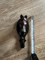 Vintage Paardenhoofd Wandhaak kapstok paard, Gebruikt, Wandhaken, Ophalen of Verzenden, Minder dan 100 cm