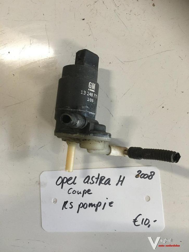 Opel Astra H coupe 2008 1.4 16v  Ruitensproeier Pomp, Auto-onderdelen, Ruiten en Toebehoren, Gebruikt, Ophalen of Verzenden