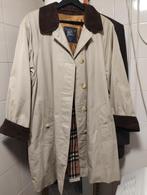 Burberry trenchcoat corduroy collar maat 40-42, Ophalen of Verzenden, Zo goed als nieuw, Maat 38/40 (M), Beige
