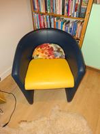 Leolux Fauteuil - Stijlvol en Comfortabel, Huis en Inrichting, Stoelen, Ophalen, Gebruikt, Blauw, Stof